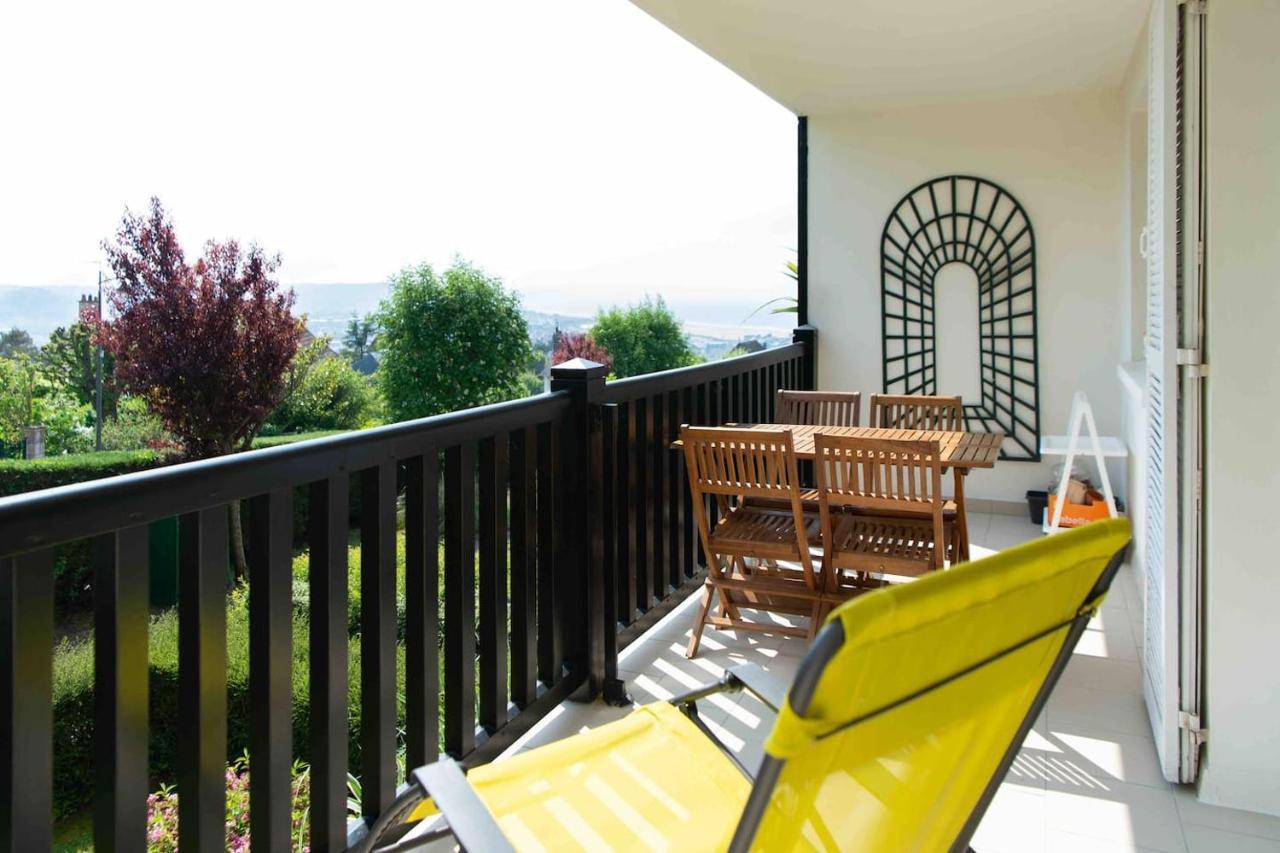 Appartement Avec Terrasse Vue Mer Trouville Sur Mer Kültér fotó